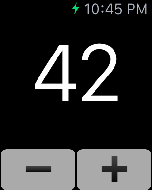 Count It - Tally Counter on Apple Watch