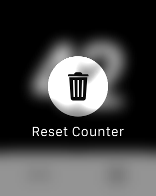 Reset Count It - Tally Counter on Apple Watch